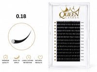 Queen Classic Eyelash Extensions – Mixed Length Tray 8–16mm