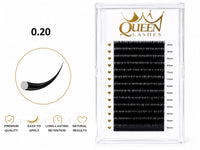 Queen Classic Eyelash Extensions – Mixed Length Tray 8–16mm